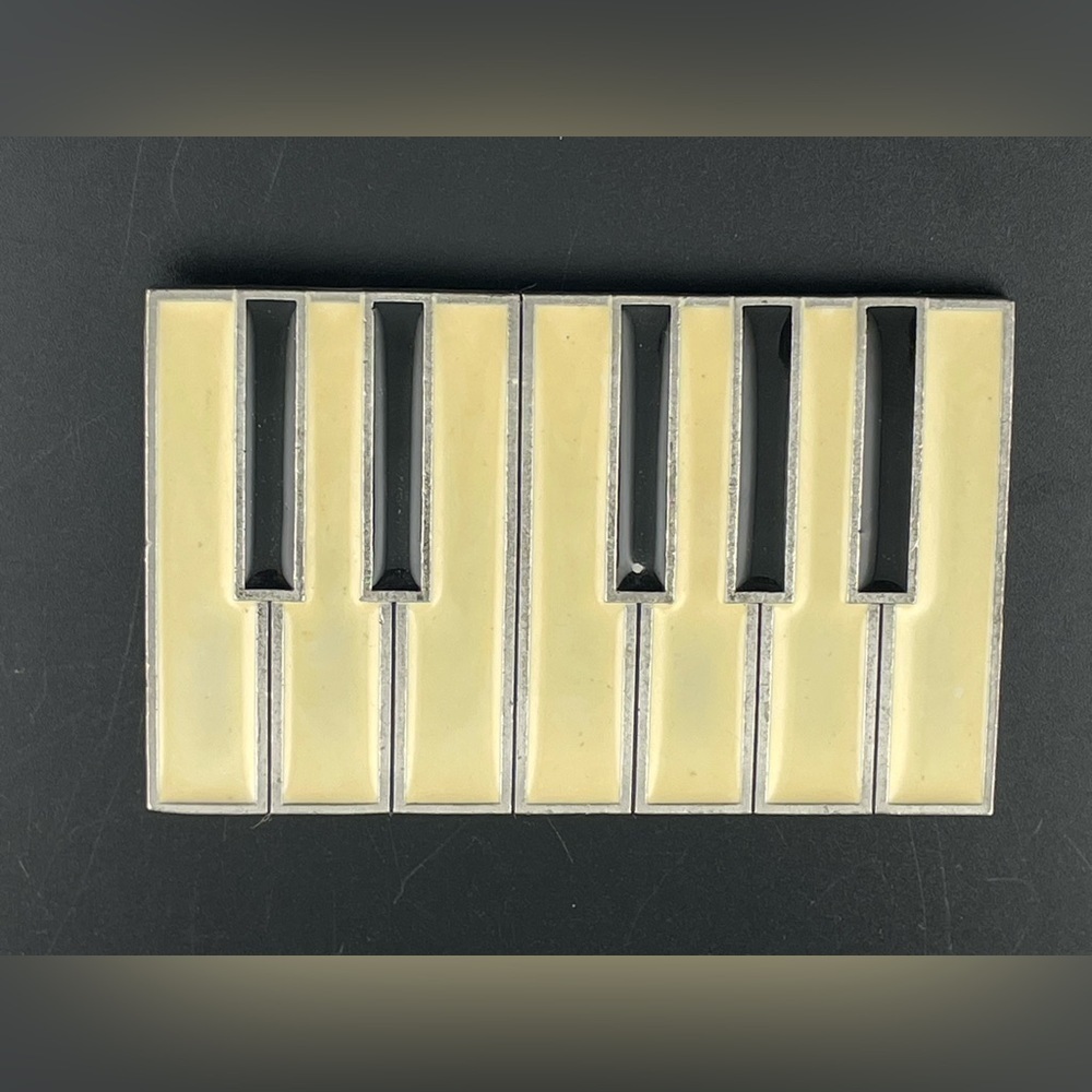Motor Mood Piano Keyboard Belt Buckle Musical Belt Accessories Unisex‌‌‌‌‌‌‌‌ - Picture 3 of 6